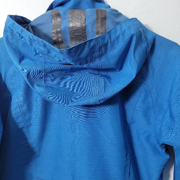 Merrill Opti-Shell Blue Women's Light Hooded Jacket Size SP 72721-0399 - Picture 7 of 9